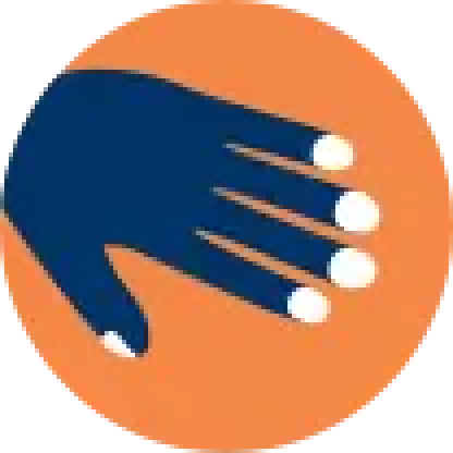 Icon depicting finger clubbing