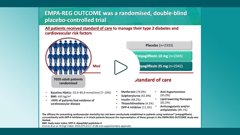 JARDIANCE® (empagliflozin) video: EMPA-REG OUTCOME® trial
