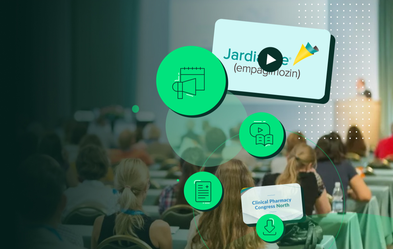 JARDIANCE® (empagliflozin) resources and events banner