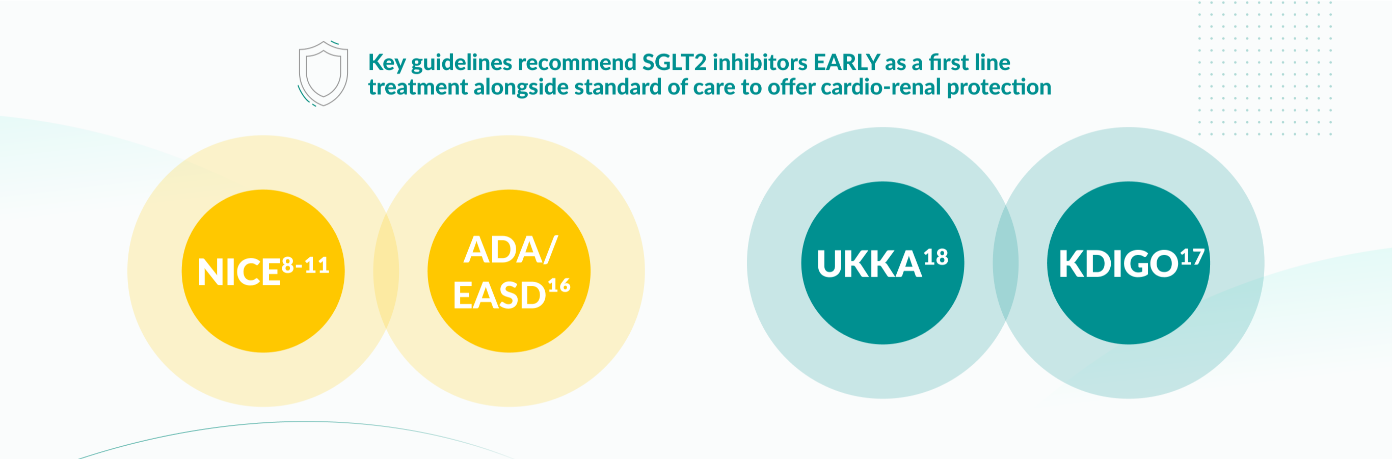 Key guidelines - NICE, ADA/ EASD, KDIGO