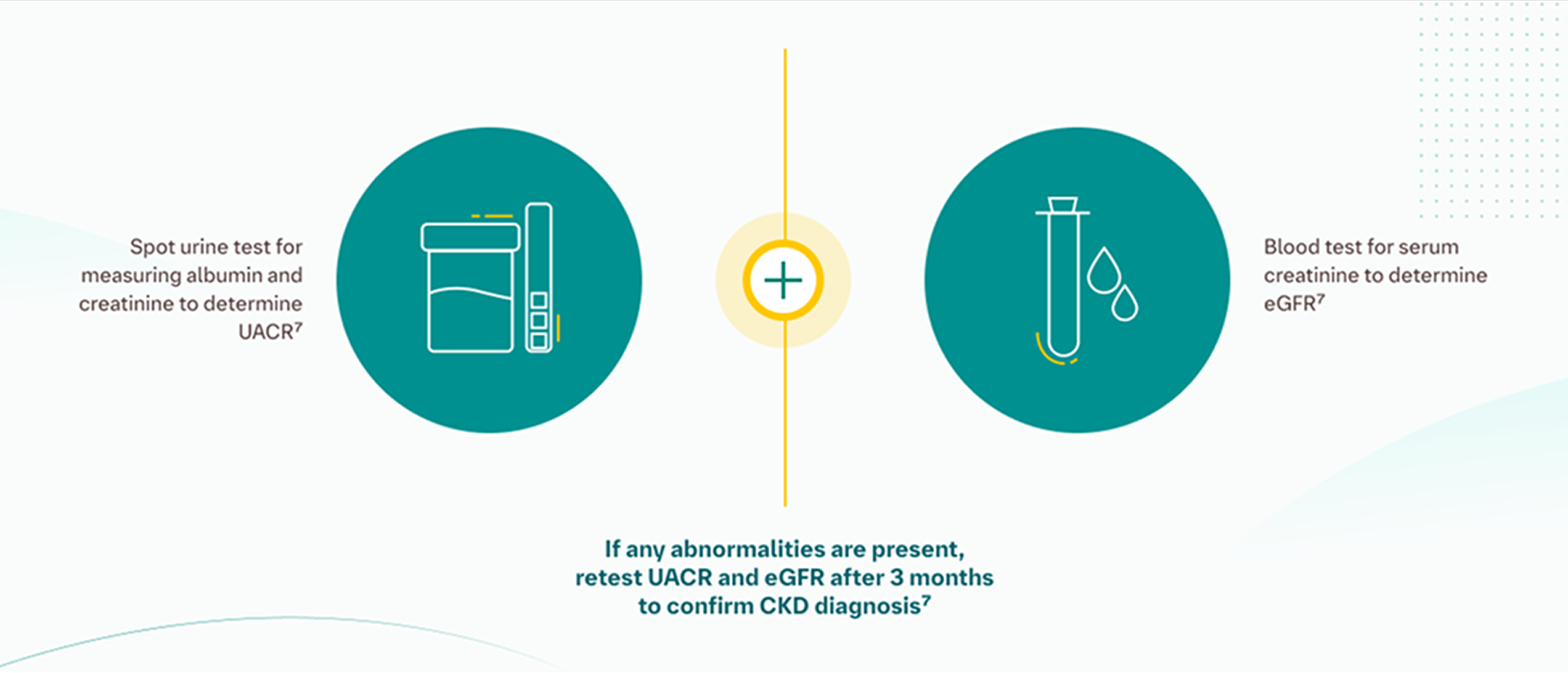 CKD progression infographic