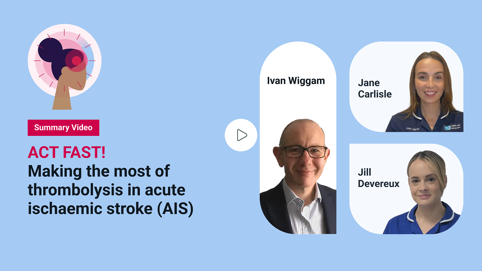 ACT FAST! Making the most of thrombolysis in acute ischaemic stroke (AIS) patients thumbnail