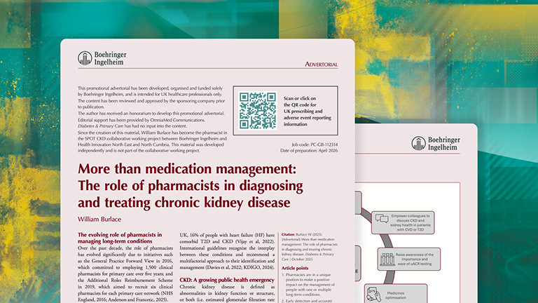 The role of pharmacists in CKD care