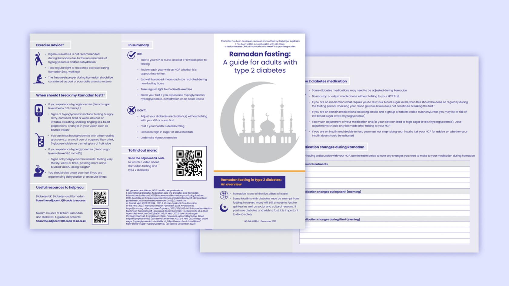 Ramadan patient leaflet